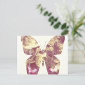 Butterfly Angel Postkarte (Stehend Vorderseite)