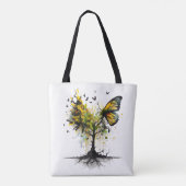 Butterfly Animal Creative Art Tasche (Rückseite)