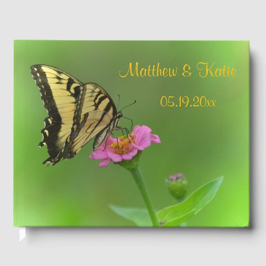 Butterfly Ansammlung Nectar Gästebuch (Vorderseite)