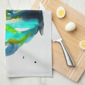 Butterfly Aquarell-Aquarell Geschirrtuch (Viertel Falte)