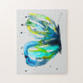 Butterfly Aquarell-Aquarell Puzzle (Vertikal)