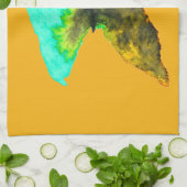 Butterfly Aquarell hübsch Geschirrtuch (Gefaltet)