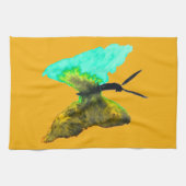 Butterfly Aquarell hübsch Geschirrtuch (Horizontal)