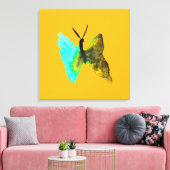 Butterfly Aquarell hübsch Leinwanddruck (Insitu (Wohnzimmer))