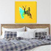 Butterfly Aquarell hübsch Leinwanddruck (Insitu (Schlafzimmer))