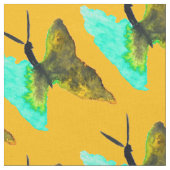 Butterfly Aquarell hübsch Stoff (Nahaufnahme)