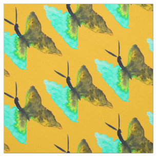 Butterfly Aquarell hübsch Stoff