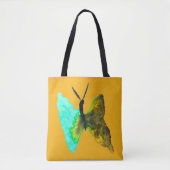 Butterfly Aquarell hübsch Tasche (Vorderseite)