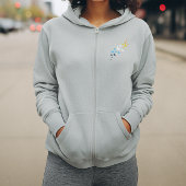 Butterfly AroAce Pride - AroAce Flag Colors Hoodie