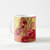 Butterfly Arrangement Moderne ästhetische Klassisc Kaffeetasse (Vorderseite Links)