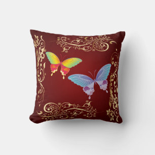 Butterfly Art 1 Pilz Kissen