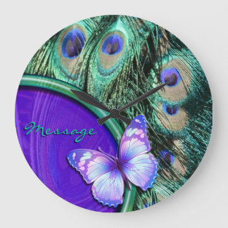Butterfly Art 27 Wall Clocks Große Wanduhr