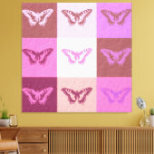 Butterfly Art 2 Leinwanddruck (Insitu (Wohnzimmer))