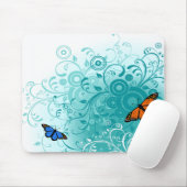 Butterfly Art 2 Mousepad (Mit Mouse)
