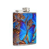 Butterfly Art 35 Wrapped Flask Flachmann (Rechts)