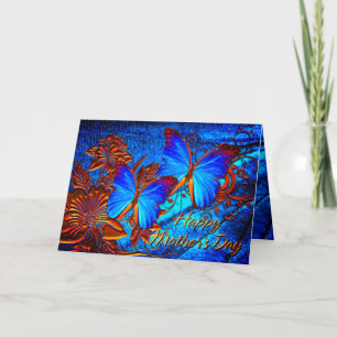 Butterfly Art 35A Glückliche Muttertagskarte Karte