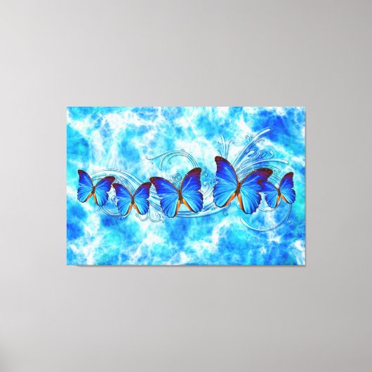 Butterfly Art 37 Wrapped Canvas Leinwanddruck (Vorderseite)
