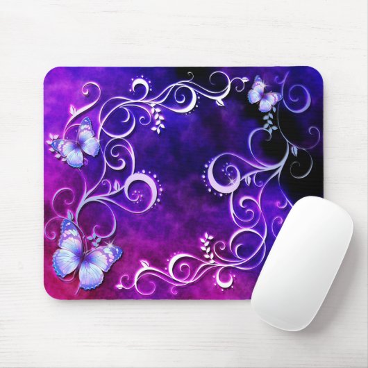 Butterfly Art 3 Mousepad (Mit Mouse)