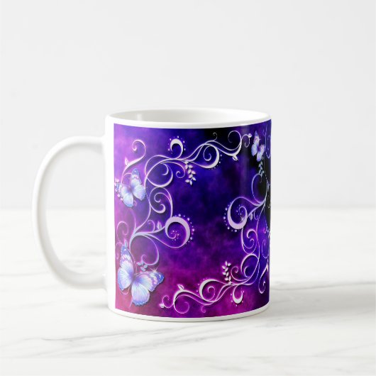 Butterfly Art 3 Tasse (Links)