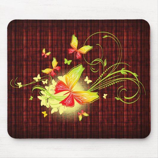 Butterfly Art 5 Mousepad (Vorne)