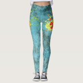 Butterfly Art 5A Bildoptionen Leggings (Vorderseite)