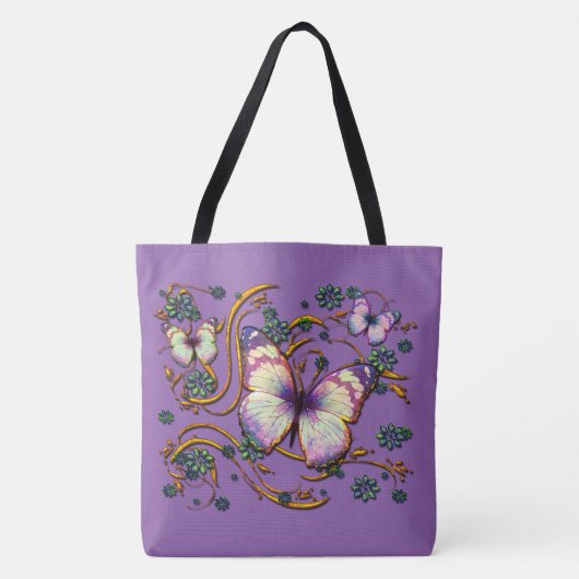 Butterfly Art 6 Bildoptionen Tasche (Vorderseite)