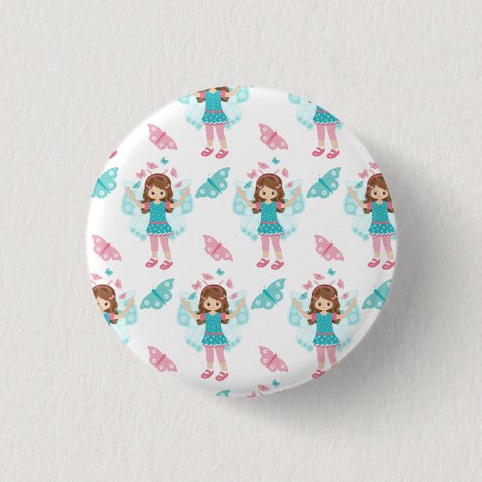 Butterfly Art Button (Vorderseite)