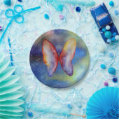 Butterfly Art Custom Paper Teller 7 in (Party)