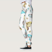 Butterfly Art Drawing Leggings (Links)