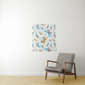 Butterfly Art Drawing Wandteppich (Beispiel)