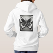 Butterfly Art Dualdesign Hoodie (Rückseite)
