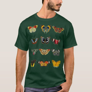 Butterfly Art Entomology Lepidopterist Liebe Niedl T-Shirt