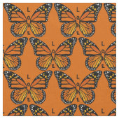 Butterfly Art Fabric Monarch Butterfly Muster Stoff (Nahaufnahme)
