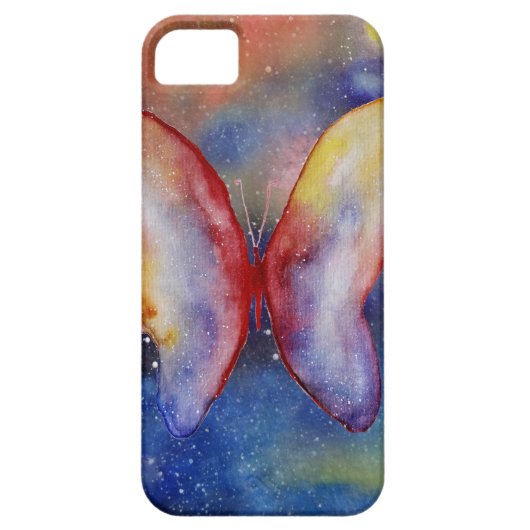 Butterfly Art iPhone SE + iPhone Case (Rückseite)