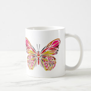 Butterfly Art Kaffeetasse