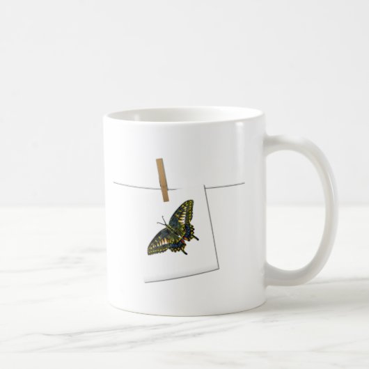 Butterfly Art Kaffeetasse (Rechts)