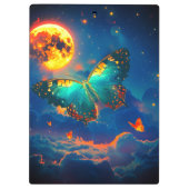 Butterfly Art Klemmbrett (Rückseite)