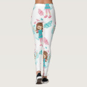 Butterfly Art Leggings (Rückseite)