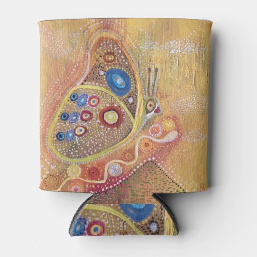 Butterfly Art Malerei Custom kann kühler Dosenkühler (Vorderseite)