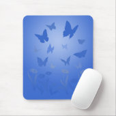 Butterfly Art Mousepad Blue Butterfly Geschenke (Mit Mouse)