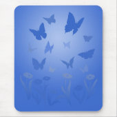 Butterfly Art Mousepad Blue Butterfly Geschenke (Vorne)