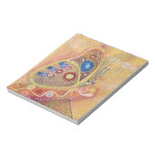 Butterfly Art Painting Notepad - 40 Seiten Notizblock (Rotiert)
