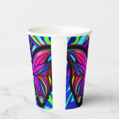 Butterfly Art Pappbecher (Links)