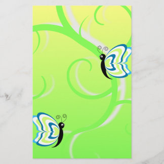 Butterfly Art Scrapbooking Briefpapier