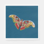 Butterfly Art Serviette (Vorderseite)