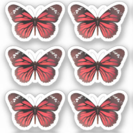 Butterfly-Aufkleber Pack Garden Elegantes Monarche Aufkleber
