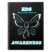Butterfly/Awareness..EDS-Notebook Notizblock (Vorderseite)