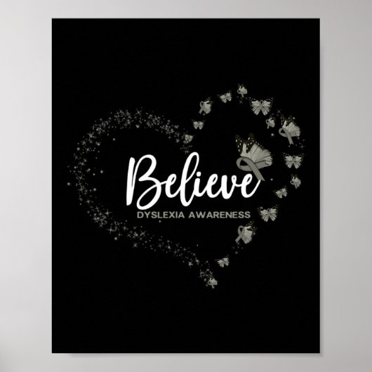 Butterfly Awareness glauben Poster (Vorne)