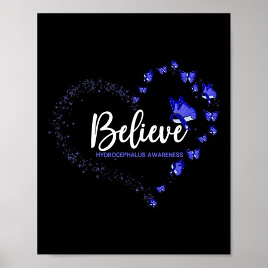 Butterfly Awareness glauben Poster (Vorne)