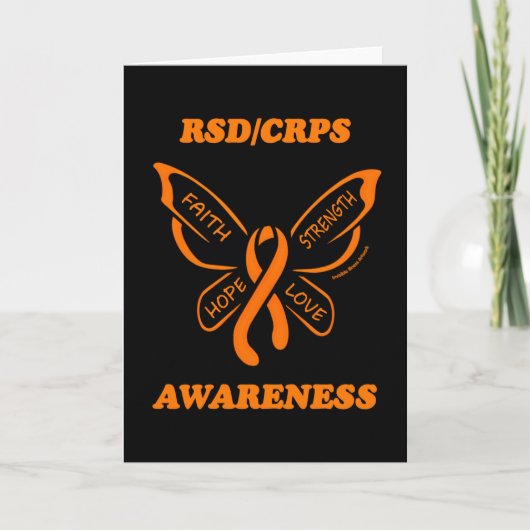 Butterfly/Awareness...RSD/CRPS Karte (Vorderseite)